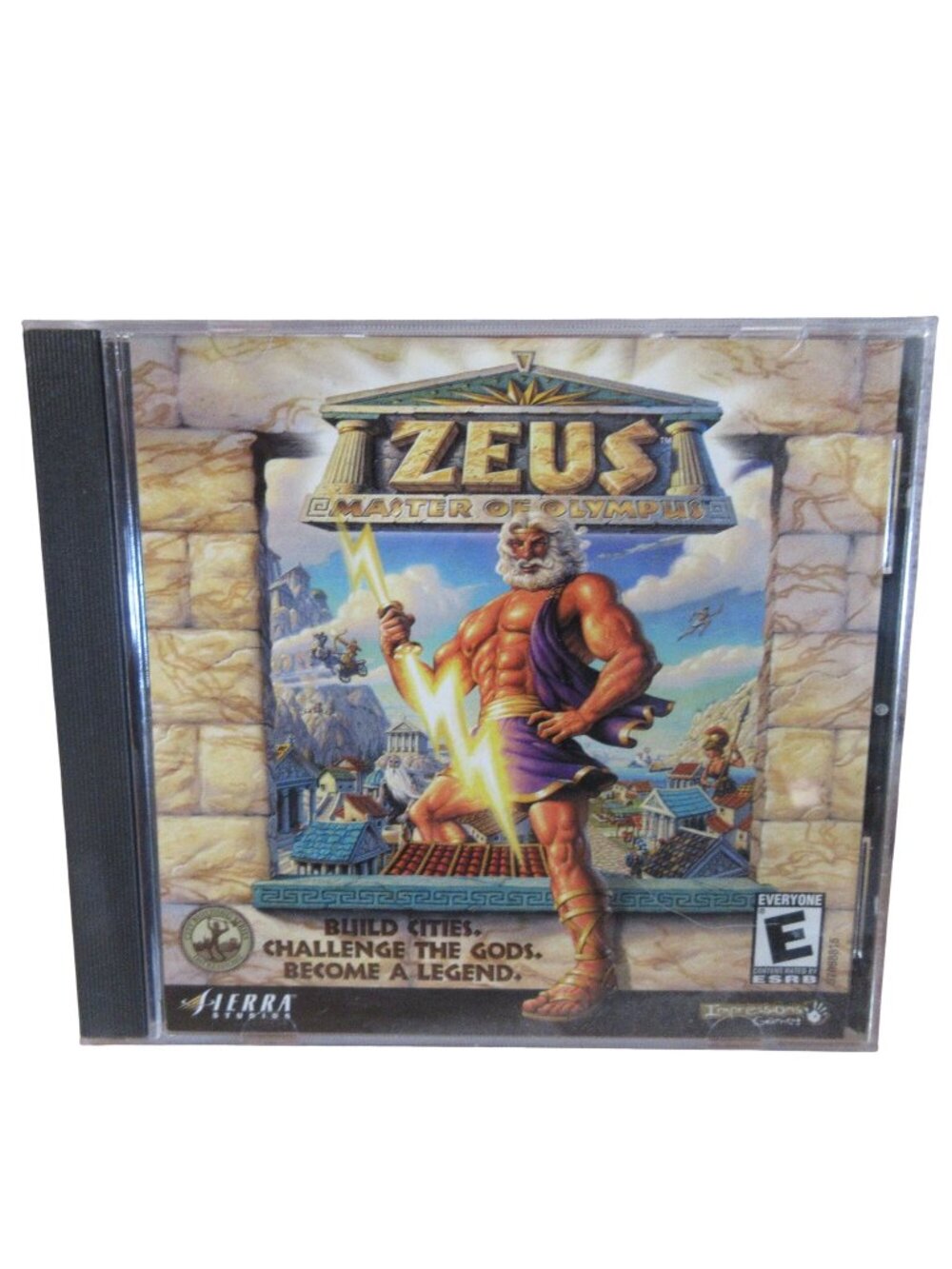 Zeus: Master of Olympus (PC, 2000) RTS Game Sierra Studios